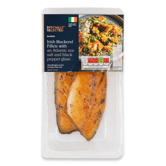 Smoked Irish Mackerel Fillets 160g Specially Selected